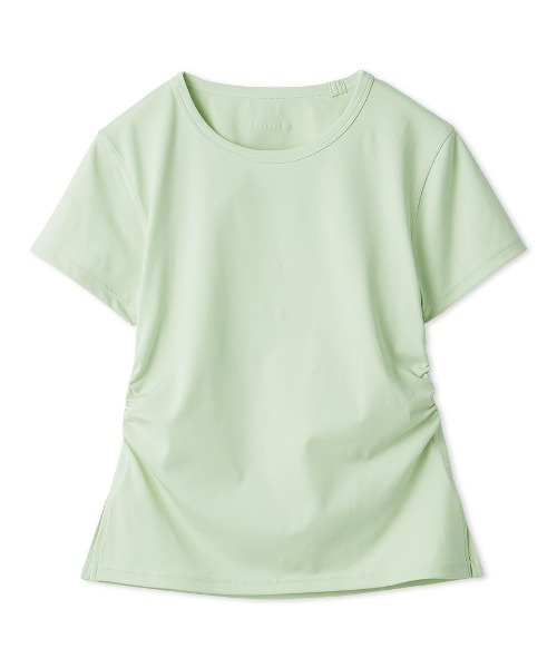 emmi(エミ)の「バックデザインTシャツ/UVカット(Tシャツ/カットソー・レディース・ホワイト/ミント/ブラック・F)」の13枚目の写真
