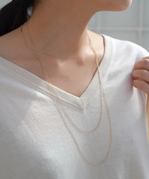 BADGIGI（バッドジジ）の「【GIGI/ジジ】ゴールドラインネックレス（ネックレス）」
