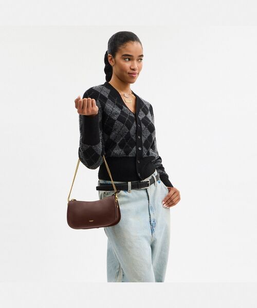 COACH(コーチ)の「ウェイバリー バッグ(ショルダーバッグ・レディース・ブラウン系その他・ONE)」の4枚目の写真