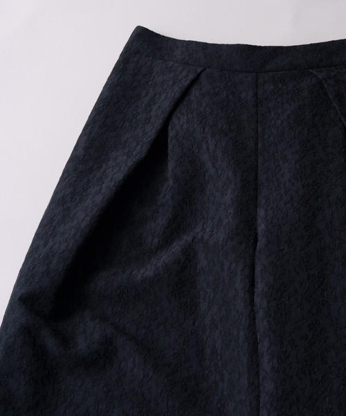 WHYTO.(ホワイト)の「「WHYTO. / ホワイト」ジャカードタックトラウザー(その他パンツ・レディース・ブラック/グレイッシュベージュ/ネイビー・36/38)」の20枚目の写真