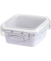 BACKYARD FAMILY（バックヤードファミリー）の「PUSH＆PUSH スクエア 230ml（お弁当箱）」