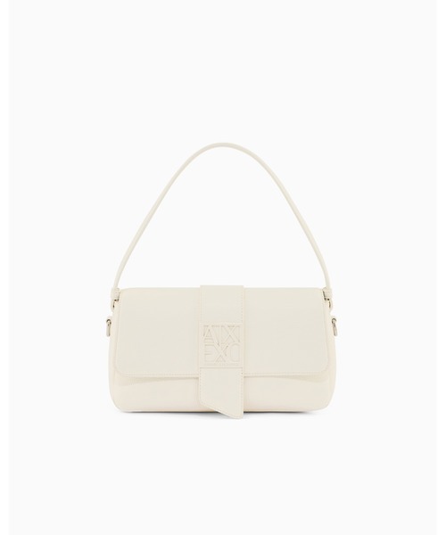 ARMANI EXCHANGE（アルマーニエクスチェンジ）の「【A|X アルマーニ エクスチェンジ】WE BOXロゴバックル ワンハンドルショルダーバッグ（ショルダーバッグ・レディース・オフホワイト・FREE）」の7枚目の写真