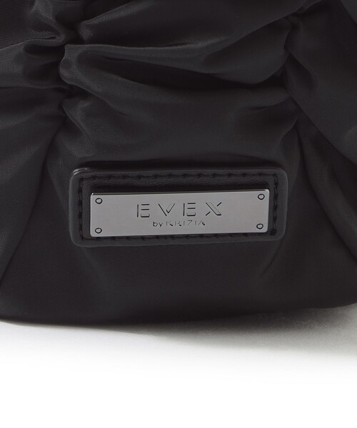 EVEX by KRIZIA（エヴェックスバイクリツィア）の「ギャザーショルダー（ショルダーバッグ・レディース・ブラック/ブルー系その他4/ベージュ・FREE）」の12枚目の写真