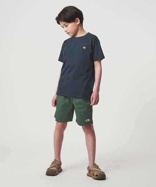 THE NORTH FACE(ザノースフェイス)の「【WEB限定】<THE NORTH FACE>スモールボックス ロゴTシャツ 130cm-160cm(Tシャツ/カットソー・キッズ・ライム/ホワイト/ネイビー・150cm/140cm/130cm/160cm)」の5枚目の写真