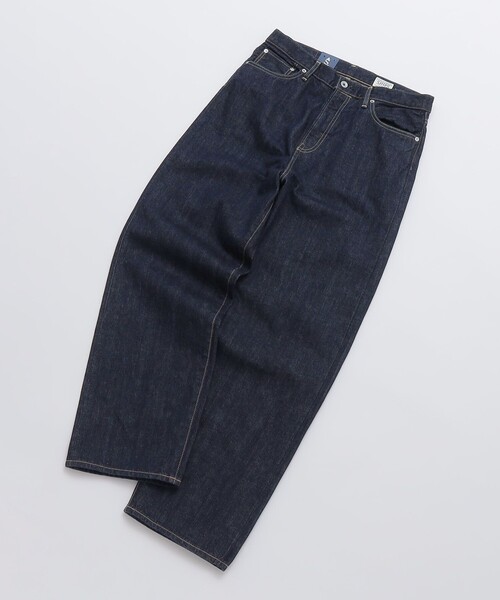 SHIPS（シップス）の「SHIPS: AUTHENTIC リラックス デニム 5ポケット ワンウォッシュ（デニムパンツ・メンズ・ネイビー・SMALL/MEDIUM/LARGE/X-LARGE）」の7枚目の写真