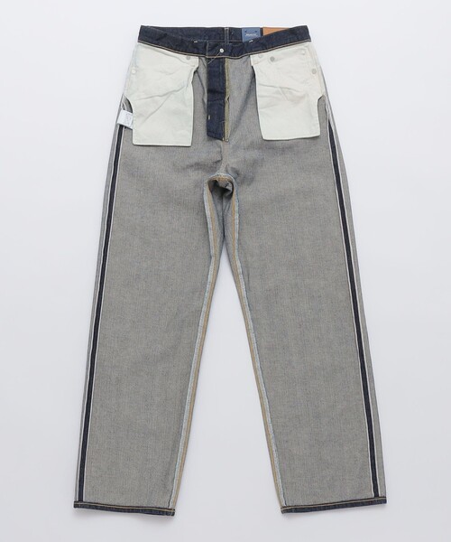 SHIPS（シップス）の「SHIPS: AUTHENTIC リラックス デニム 5ポケット ワンウォッシュ（デニムパンツ・メンズ・ネイビー・SMALL/MEDIUM/LARGE/X-LARGE）」の9枚目の写真