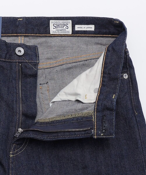 SHIPS（シップス）の「SHIPS: AUTHENTIC リラックス デニム 5ポケット ワンウォッシュ（デニムパンツ・メンズ・ネイビー・SMALL/MEDIUM/LARGE/X-LARGE）」の13枚目の写真
