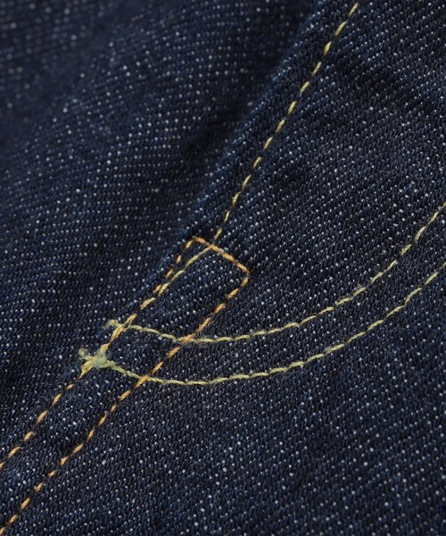SHIPS（シップス）の「SHIPS: AUTHENTIC リラックス デニム 5ポケット ワンウォッシュ（デニムパンツ・メンズ・ネイビー・SMALL/MEDIUM/LARGE/X-LARGE）」の17枚目の写真