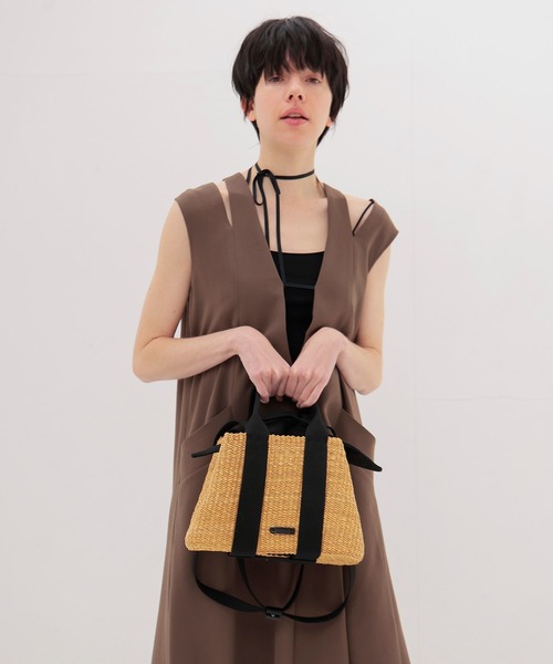 MUUN（ムーニュ）の「MUUN / ALTAIR(アルタイル ストローバッグ)（かごバッグ・レディース・ナチュラル・FREE）」の3枚目の写真