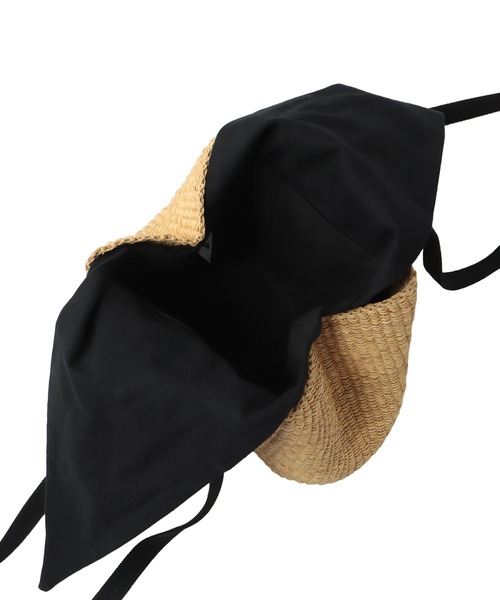 MUUN（ムーニュ）の「MUUN / ALTAIR(アルタイル ストローバッグ)（かごバッグ・レディース・ナチュラル・FREE）」の8枚目の写真