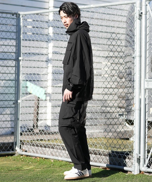 NEW ERA（ニューエラ）の「NEW ERA/ニューエラ ロングパンツ ハーフパンツ 2way ユーティリティー フィールド トラックパンツ Utility Field Track Pants セットアップ対応 14774246（その他パンツ・メンズ・ブラック・M/L/XL/XXL）」の6枚目の写真