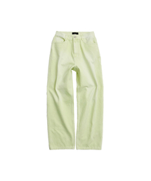 999HUMANITY（999ヒューマニティ）の「ウォッシュドキャンバスパンツ（ライトグリーン）（その他パンツ）」