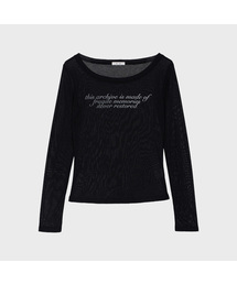 Sheer Long Sleeve (Black)