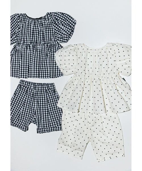 BRANSHES（ブランシェス）の「【b.+A/セットアップ対応可】金子綾/バルーン袖ブラウス（シャツ/ブラウス・キッズ・カラフル/その他1・150/140/120/130/90/110/100）」の6枚目の写真