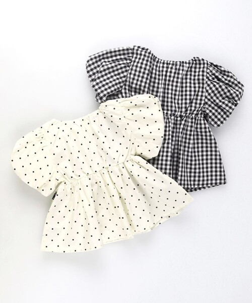 BRANSHES（ブランシェス）の「【b.+A/セットアップ対応可】金子綾/バルーン袖ブラウス（シャツ/ブラウス・キッズ・カラフル/その他1・150/140/120/130/90/110/100）」の13枚目の写真