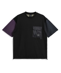 【TAION(タイオン)】〈ユニセックス〉ノンダウン マウンテン フラップポケット Tシャツ