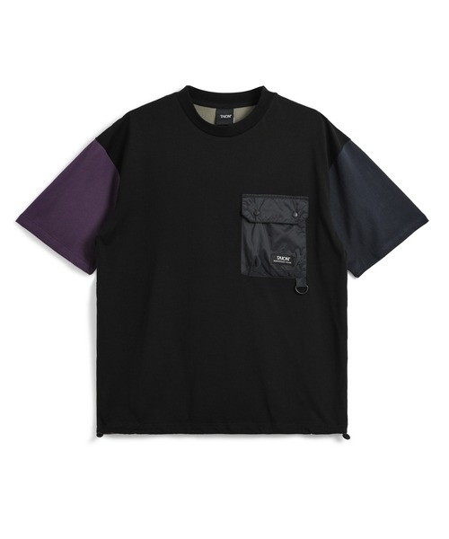 TAION(タイオン)の「【TAION(タイオン)】〈ユニセックス〉ノンダウン マウンテン フラップポケット Tシャツ(Tシャツ/カットソー・メンズ・ダークグリーン/マスタード/ブラック系その他7/ホワイト/ダークネイビー/その他6/ダークオリーブ/ダークパープル/カーキ・M/S/XL/L/2XL)」の9枚目の写真