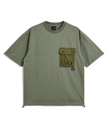 TAION（タイオン）の「【TAION(タイオン)】〈ユニセックス〉ノンダウン マウンテン フラップポケット Tシャツ（Tシャツ/カットソー）」