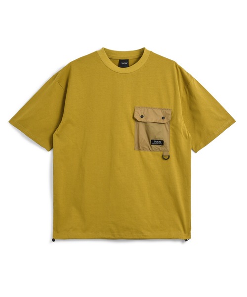 TAION(タイオン)の「【TAION(タイオン)】〈ユニセックス〉ノンダウン マウンテン フラップポケット Tシャツ(Tシャツ/カットソー・メンズ・ダークグリーン/マスタード/ブラック系その他7/ホワイト/ダークネイビー/その他6/ダークオリーブ/ダークパープル/カーキ・M/S/XL/L/2XL)」の19枚目の写真