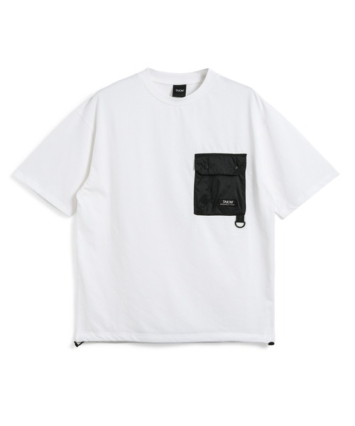 TAION(タイオン)の「【TAION(タイオン)】〈ユニセックス〉ノンダウン マウンテン フラップポケット Tシャツ(Tシャツ/カットソー・メンズ・ダークグリーン/マスタード/ブラック系その他7/ホワイト/ダークネイビー/その他6/ダークオリーブ/ダークパープル/カーキ・M/S/XL/L/2XL)」の20枚目の写真