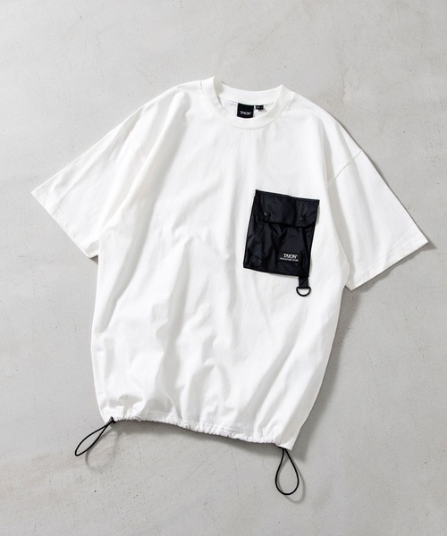 TAION(タイオン)の「【TAION(タイオン)】〈ユニセックス〉ノンダウン マウンテン フラップポケット Tシャツ(Tシャツ/カットソー・メンズ・ダークグリーン/マスタード/ブラック系その他7/ホワイト/ダークネイビー/その他6/ダークオリーブ/ダークパープル/カーキ・M/S/XL/L/2XL)」の11枚目の写真