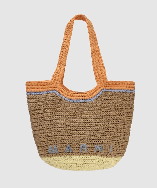 MARNI（マルニ）の「SEASIDE / トートバッグ（トートバッグ・レディース・ピンク系その他/イエロー系・ONE SIZE）」の2枚目の写真