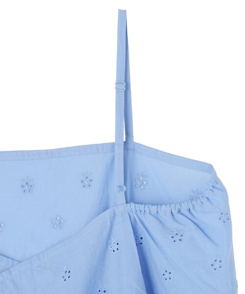 AMERICAN HOLIC（アメリカンホリック）の「レースビスチェ（ベスト・レディース・ブルー/オフホワイト/ブラック・L/M）」の7枚目の写真