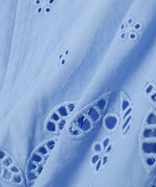 AMERICAN HOLIC（アメリカンホリック）の「レースビスチェ（ベスト・レディース・ブルー/オフホワイト/ブラック・L/M）」の9枚目の写真