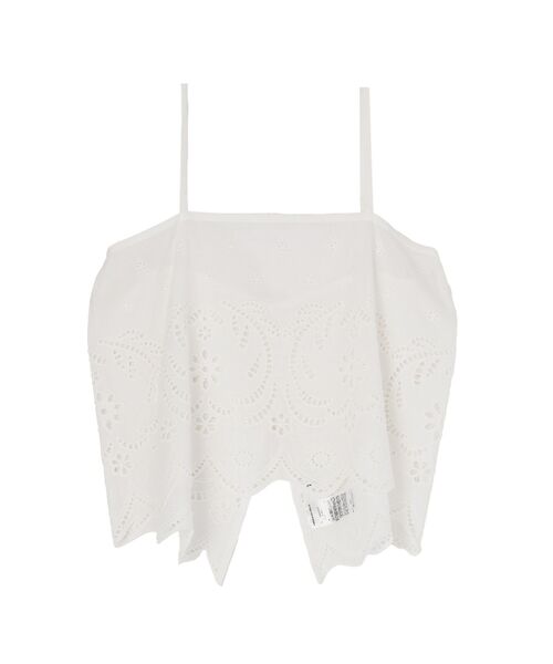 AMERICAN HOLIC（アメリカンホリック）の「レースビスチェ（ベスト・レディース・ブルー/オフホワイト/ブラック・L/M）」の11枚目の写真