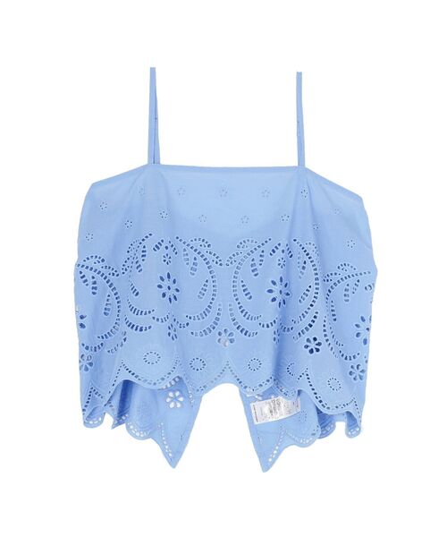 AMERICAN HOLIC（アメリカンホリック）の「レースビスチェ（ベスト・レディース・ブルー/オフホワイト/ブラック・L/M）」の13枚目の写真