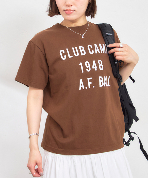 U by SPICK&SPAN（ユーバイスピックアンドスパン）の「GULFCOAST SPORTSWEAR/ガルフコーストスポーツウェア ロゴTEE（Tシャツ/カットソー・レディース・グリーン/ブラウン/ブラック系その他・MEDIUM）」の14枚目の写真