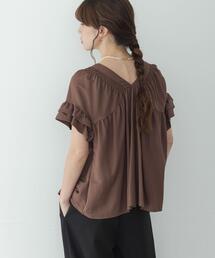 URBAN RESEARCH Sonny Label（アーバンリサーチサニーレーベル）の「シャーリングフリルスリーブプルオーバー（Tシャツ/カットソー）」