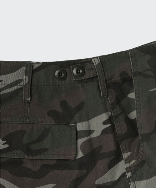 MUSINSA STANDARD（ムシンサスタンダード）の「カモフラージュエクストラワイドカーゴパンツ[カーキ/カモ]（スウェットパンツ・メンズ・その他・26/27/28/29/30/31/32/33/34/36）」の5枚目の写真