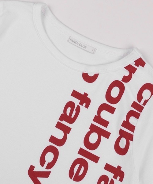 FANCY CLUB(ファンシークラブ)の「【FANCY CLUB】BAYWATCH CROP TEE / 【ファンシークラブ】ベイウォッチクロップ半袖Tシャツ(Tシャツ/カットソー・レディース・ホワイト/ミント・ONE SIZE)」の10枚目の写真