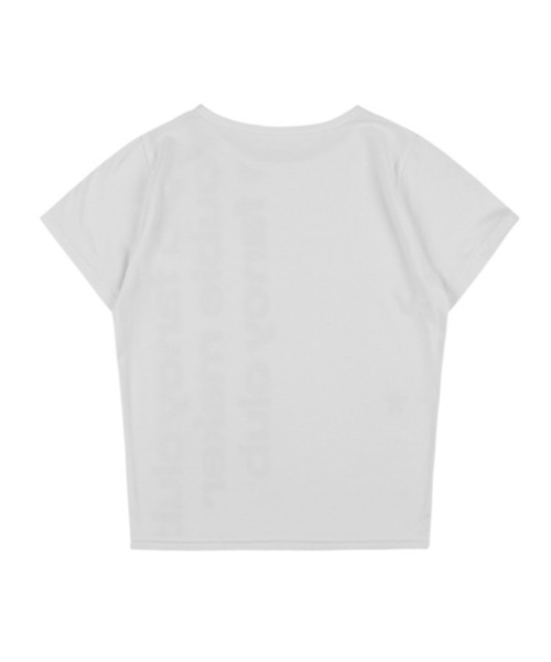 FANCY CLUB(ファンシークラブ)の「【FANCY CLUB】BAYWATCH CROP TEE / 【ファンシークラブ】ベイウォッチクロップ半袖Tシャツ(Tシャツ/カットソー・レディース・ホワイト/ミント・ONE SIZE)」の9枚目の写真