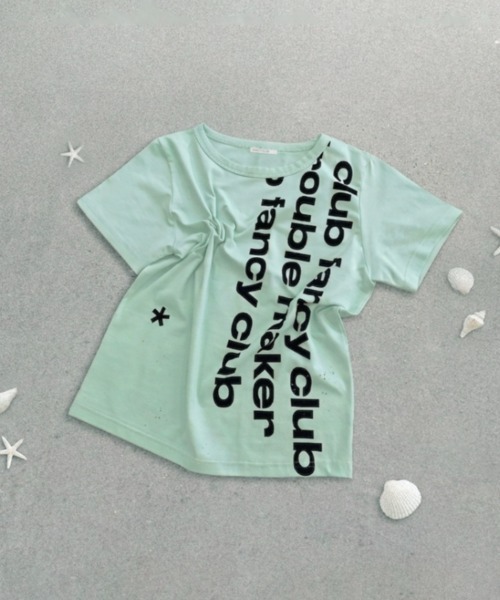 FANCY CLUB(ファンシークラブ)の「【FANCY CLUB】BAYWATCH CROP TEE / 【ファンシークラブ】ベイウォッチクロップ半袖Tシャツ(Tシャツ/カットソー・レディース・ホワイト/ミント・ONE SIZE)」の18枚目の写真