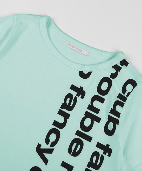 FANCY CLUB(ファンシークラブ)の「【FANCY CLUB】BAYWATCH CROP TEE / 【ファンシークラブ】ベイウォッチクロップ半袖Tシャツ(Tシャツ/カットソー・レディース・ホワイト/ミント・ONE SIZE)」の21枚目の写真