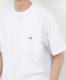 DANTON(�_���g��)�́yDANTON/�_���g���zPOCKET T-SHIRT SOLID 26SS�iDT-C0198TCB SOLID�j(T�V���c/�J�b�g�\�[)