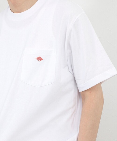 DANTON（ダントン）の「【DANTON/ダントン】POCKET T-SHIRT SOLID 26SS（DT-C0198TCB SOLID）（Tシャツ/カットソー・メンズ・チャコールグレー/キナリ/オレンジ/ホワイト・M/L/XL/S）」の5枚目の写真