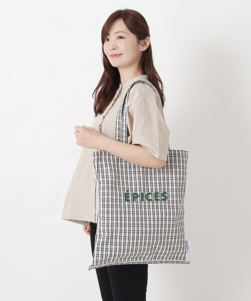 one'sterrace（ワンズテラス）の「HE フレンチエピスリートート（トートバッグ・レディース・ブラック系8/ブルー系その他7/ベージュ系8/レッド系9・99）」の9枚目の写真