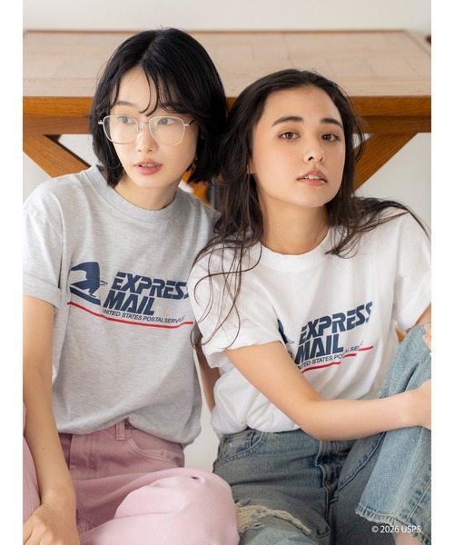 Ungrid(アングリッド)の「USPS 別注ロゴTee(Tシャツ/カットソー・レディース・レッド/ライトグレー/オフホワイト・FREE)」の20枚目の写真