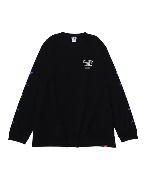 RUDIE'S（ルーディーズ）の「SLICK LSTEE（Tシャツ/カットソー・メンズ・ブラック/ホワイト・L/XL）」の3枚目の写真