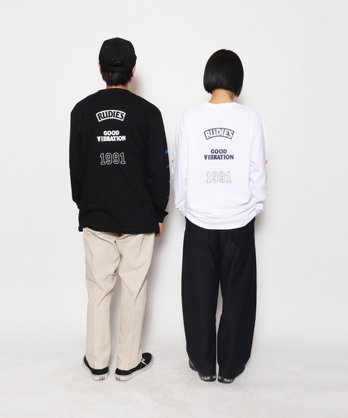 RUDIE'S（ルーディーズ）の「SLICK LSTEE（Tシャツ/カットソー・メンズ・ブラック/ホワイト・L/XL）」の9枚目の写真
