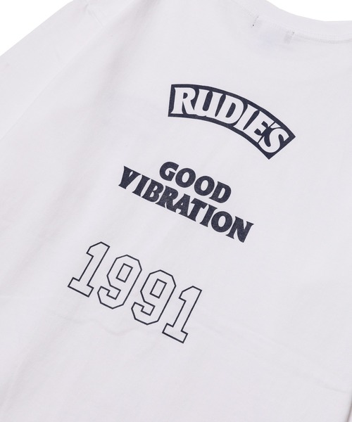 RUDIE'S（ルーディーズ）の「SLICK LSTEE（Tシャツ/カットソー・メンズ・ブラック/ホワイト・L/XL）」の14枚目の写真