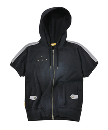 MAINBOOTH（メインブース）の「Chocolate Hood Zip-up(BLACK)（パーカー）」