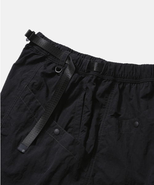 MOIF（モイフ）の「[SS26] HIKER AIRFLOW SHORTS / BLACK（その他パンツ・メンズ・その他・1(S)/2(M)/3(L)）」の2枚目の写真