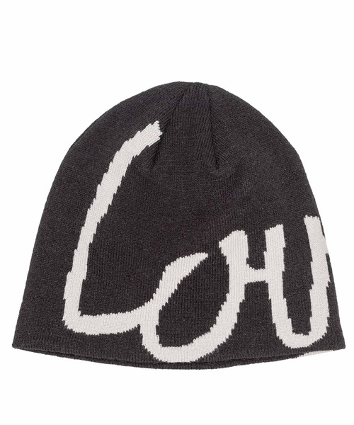 BASICKS(ベイシックス)の「【BASICKS/ベーシックス】Love Beanie/ラブビーニー(ニットキャップ/ビーニー・レディース・ブラウン/ブラック・FREE)」の4枚目の写真