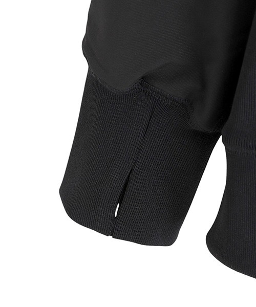 CMF OUTDOOR GARMENT（シーエムエフアウトドアガーメント）の「CMF OUTDOOR GARMENT / シーエムエフ アウトドア ガーメント：DIVIDED SWEAT：CMF2502-J13C[AST]（スウェット・メンズ・ブラック/グレー系その他・L）」の4枚目の写真