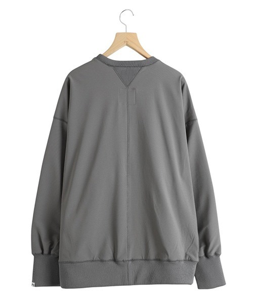 CMF OUTDOOR GARMENT（シーエムエフアウトドアガーメント）の「CMF OUTDOOR GARMENT / シーエムエフ アウトドア ガーメント：DIVIDED SWEAT：CMF2502-J13C[AST]（スウェット・メンズ・ブラック/グレー系その他・L）」の14枚目の写真