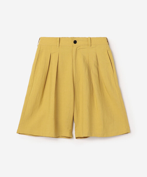 DANTON(ダントン)の「DANTON | 2タックショーツ WOMEN(その他パンツ・レディース・ベージュ/イエロー/ブラック・36/38)」の3枚目の写真